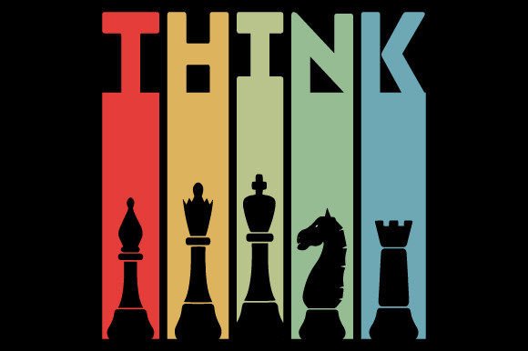 Chess SVG T-Shirt Design: Graphics & Print Templates