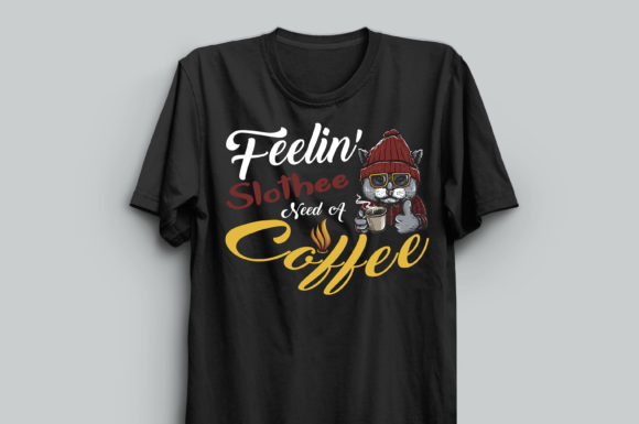 Coffee Lover T-shirt Design 16: Graphics & Print Templates