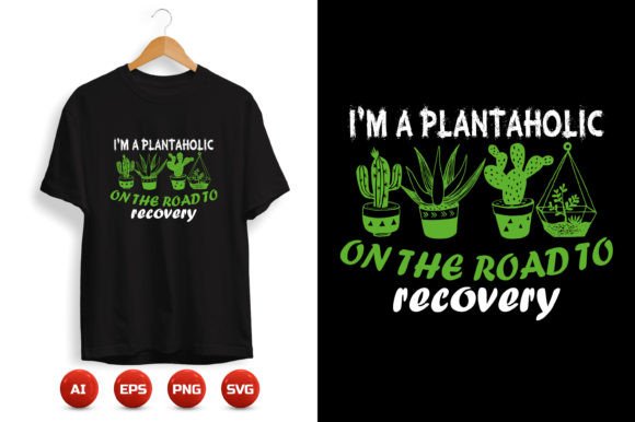 Gardening T-shirt Design 24: Graphics for Print Templates
