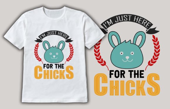 I’m Just Here T-shirt Design