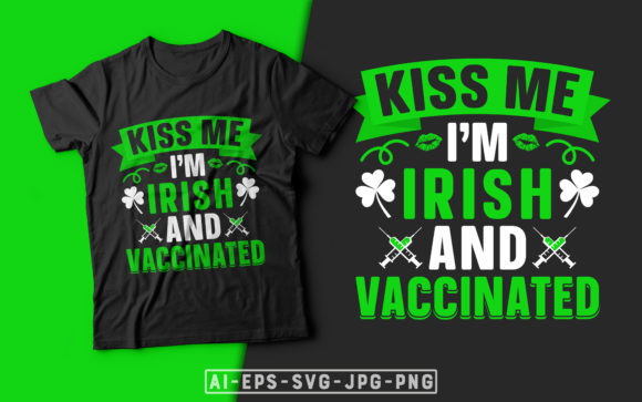 Irish St. Patrick’s Day T-shirt Design: Graphics and Print Templates