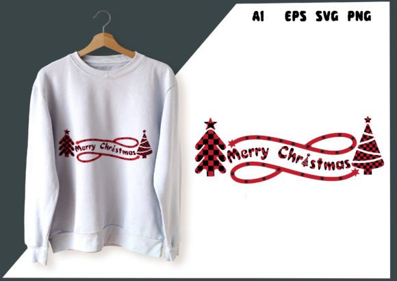 Merry Christmas T-shirt Design Graphic