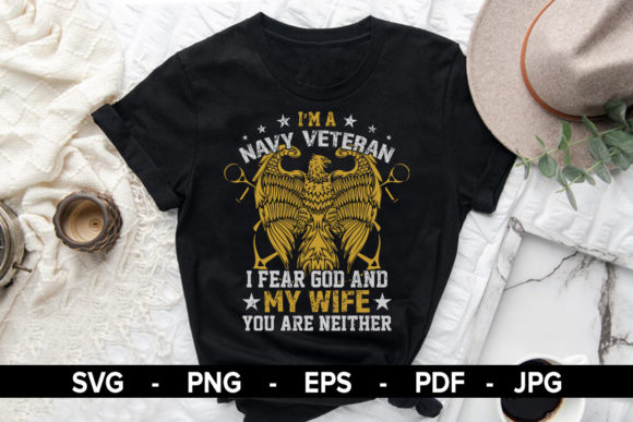 Navy Veteran T-Shirt Design Graphics