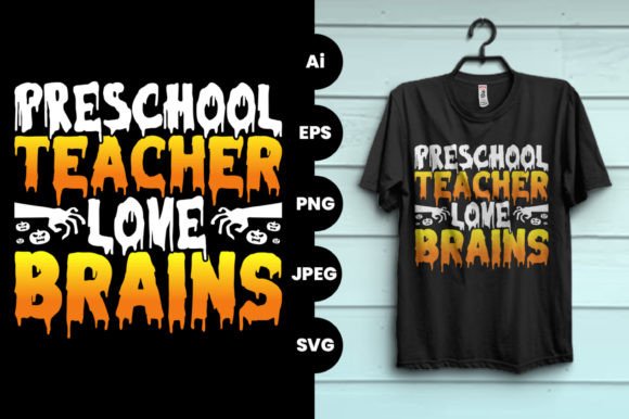 Preschool Teacher Halloween Tshirt