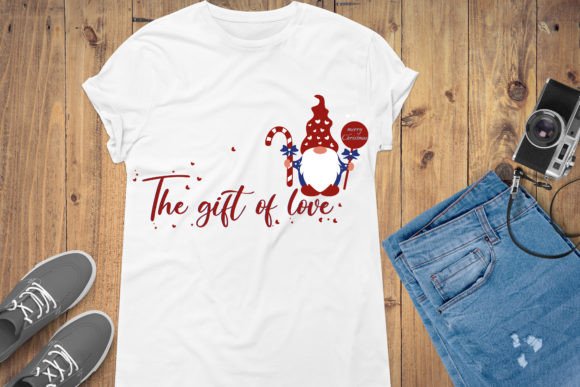 The Gift of Love T-shirt Design: Graphics & Print Templates