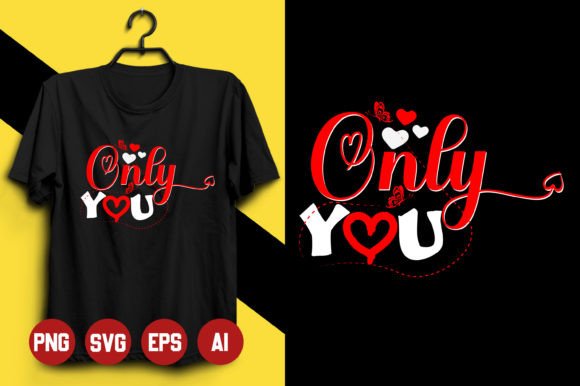 Valentin T-shirt Design -2: Graphics & Print Templates