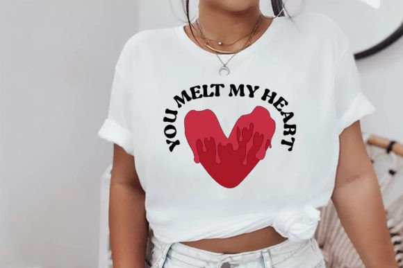Valentine Day Tshirt - You Melt My Heart